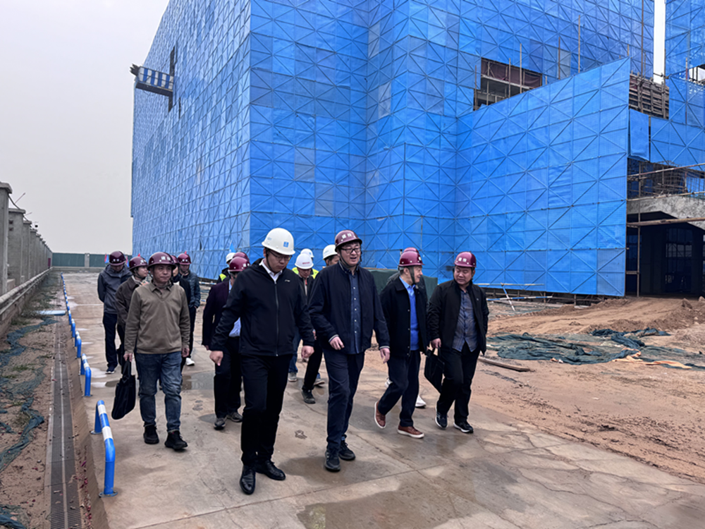 leyu(中国)党委委员、纪委书记张炼带队调研六十七高项目建设